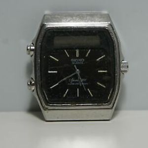 VINTAGE SEIKO H557-500A SPORT 100 QUARTZ JAPAN FOR PARTS OR REPAIR NOT  WORKING | WatchCharts