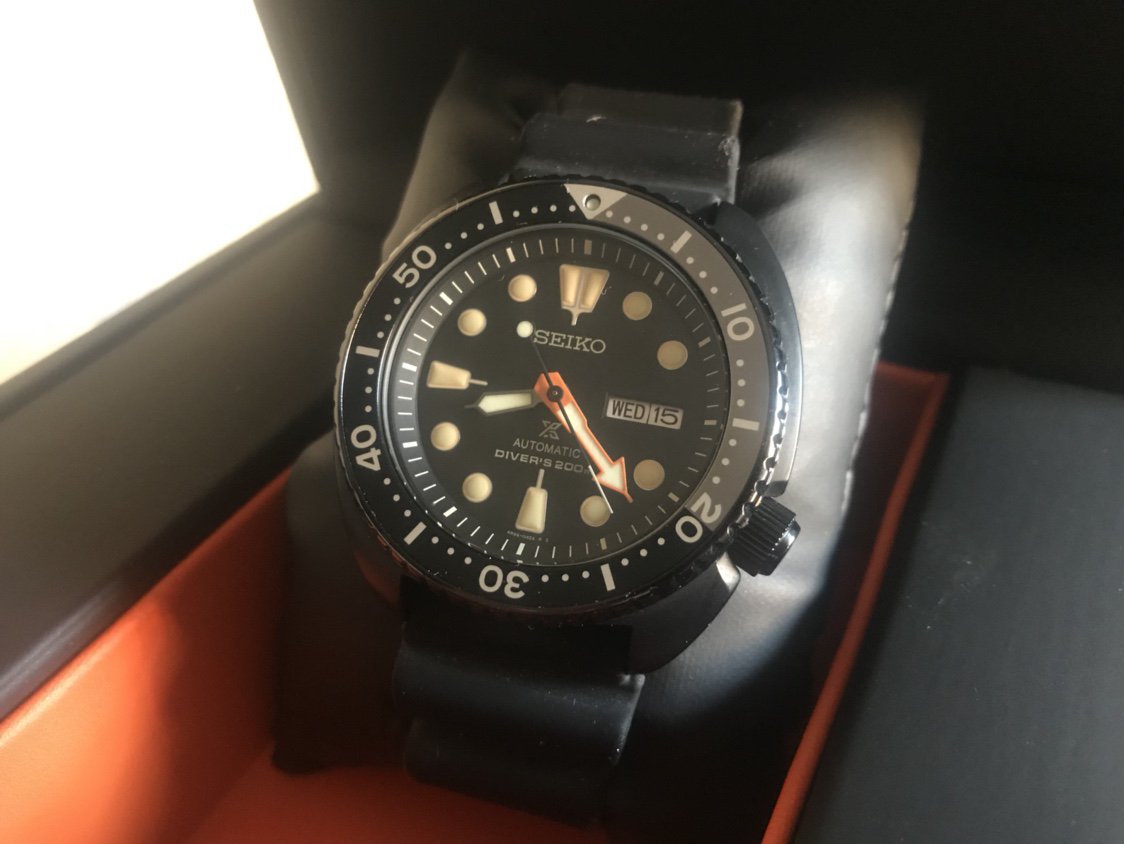 Seiko prospex outlet srpc49 black series