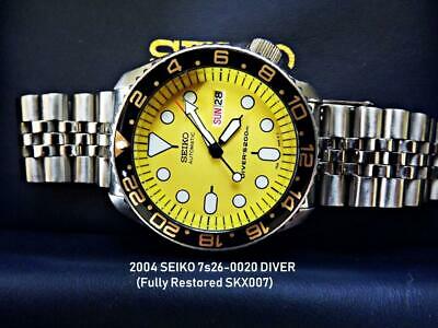 seiko diver yellow dial