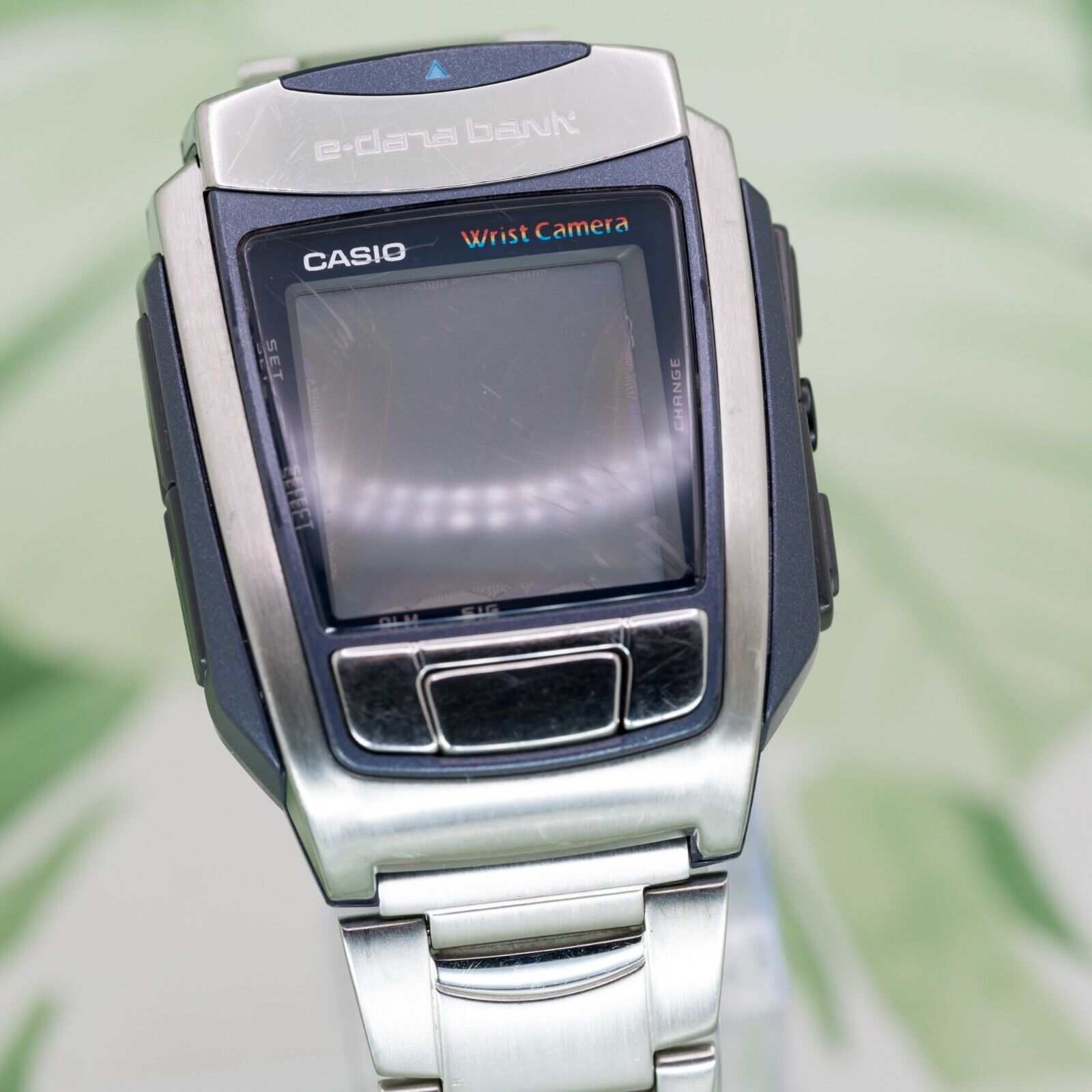 2000 CASIO WQV-10 WRIST CAMERA WR VINTAGE DIGITAL WATCH