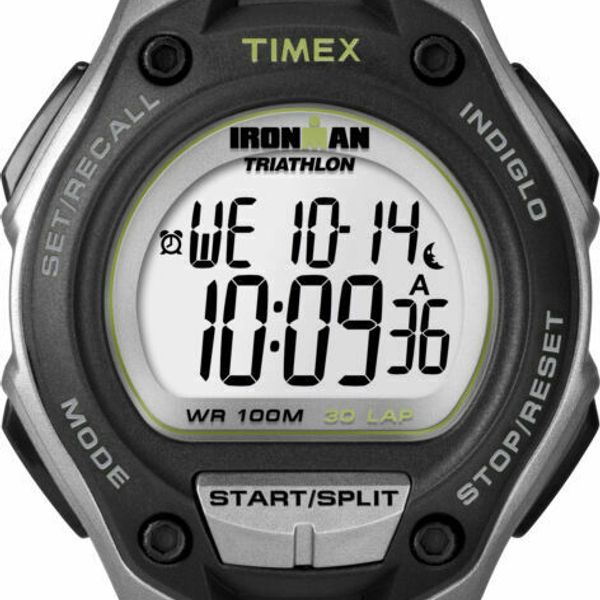 Timex Ironman Triathlon Digital Watch, 100m W/R. Chrono, Alarms ...