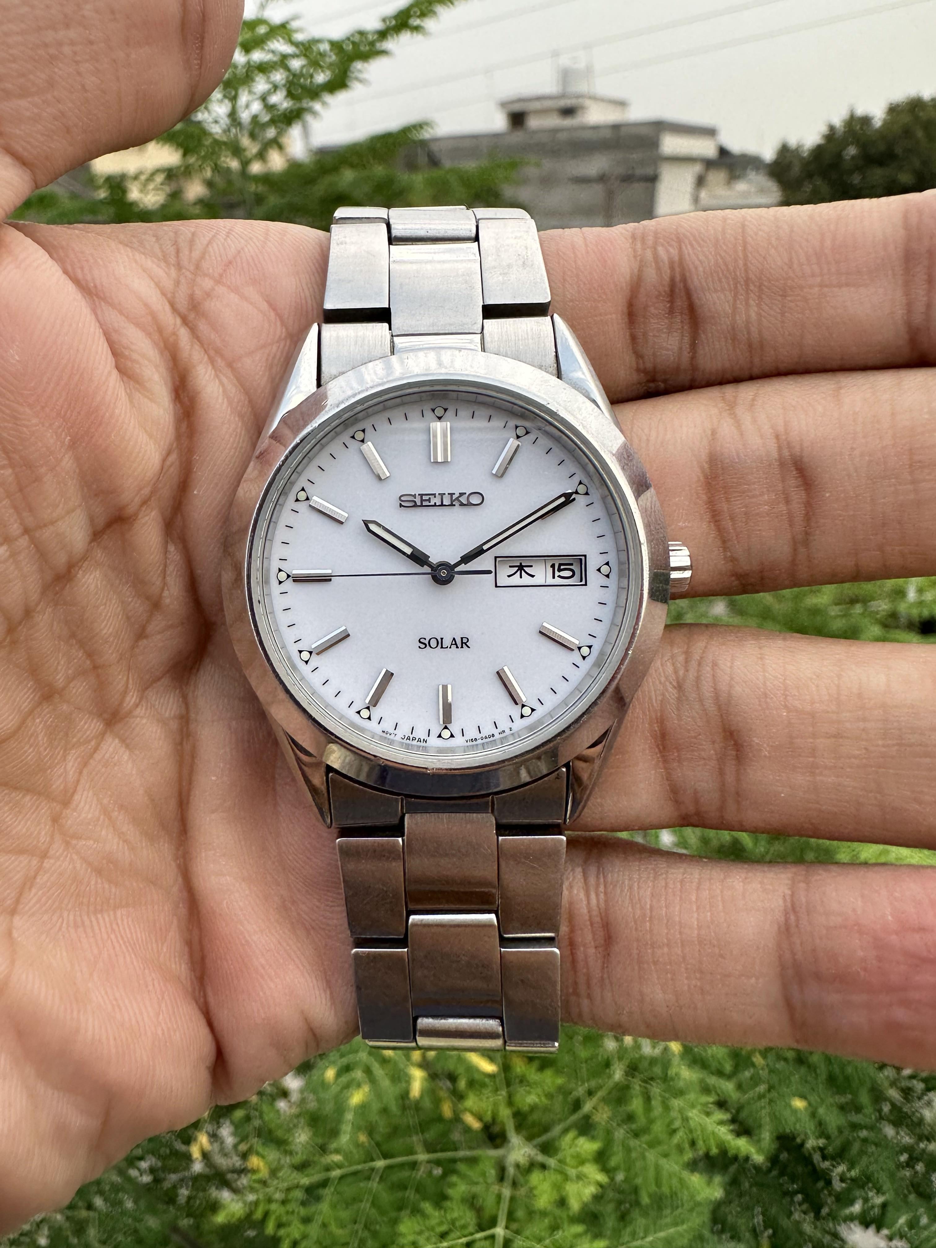 Seiko v158 solar online