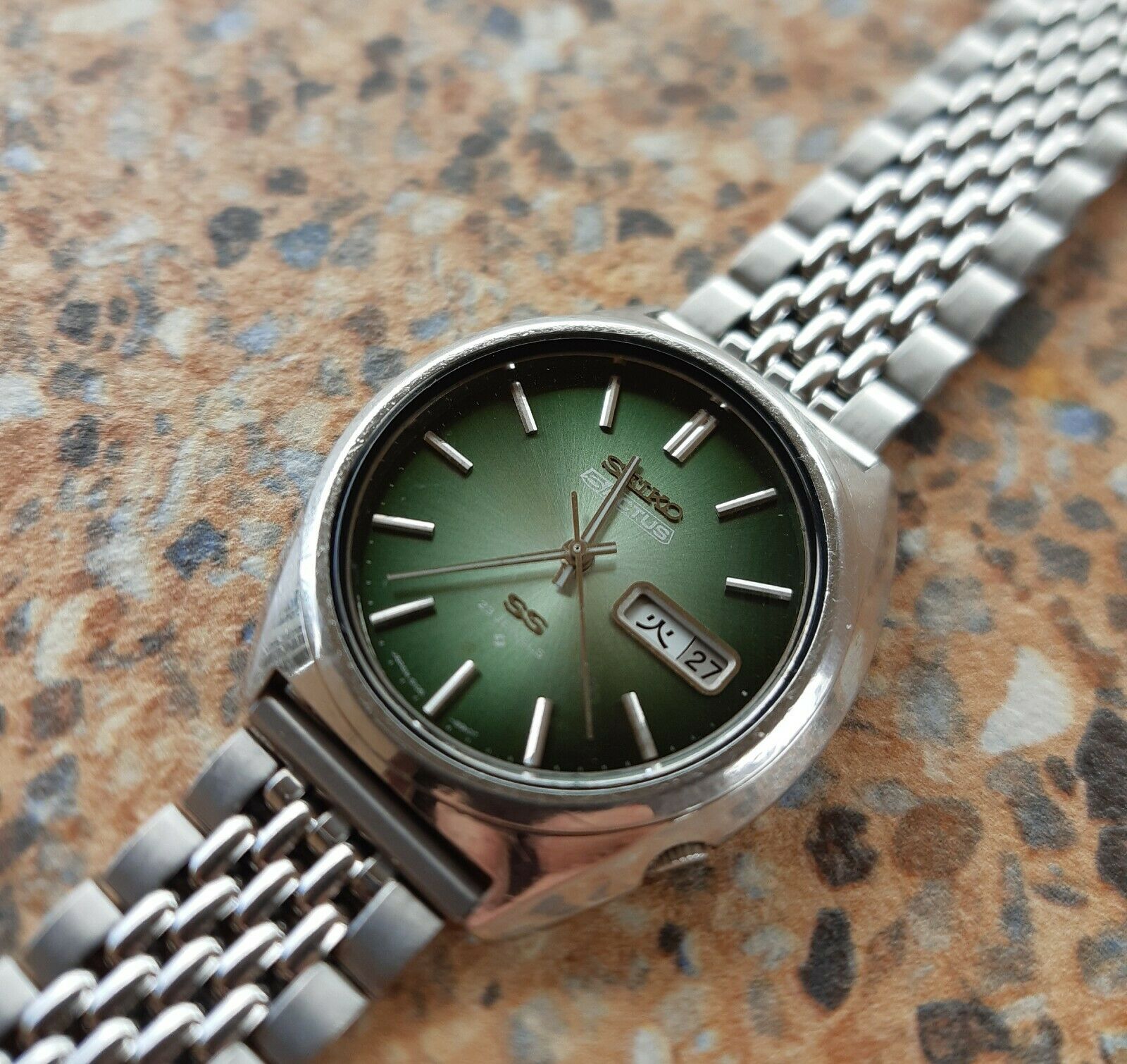 seiko 5 actus ss 23 jewels 6106