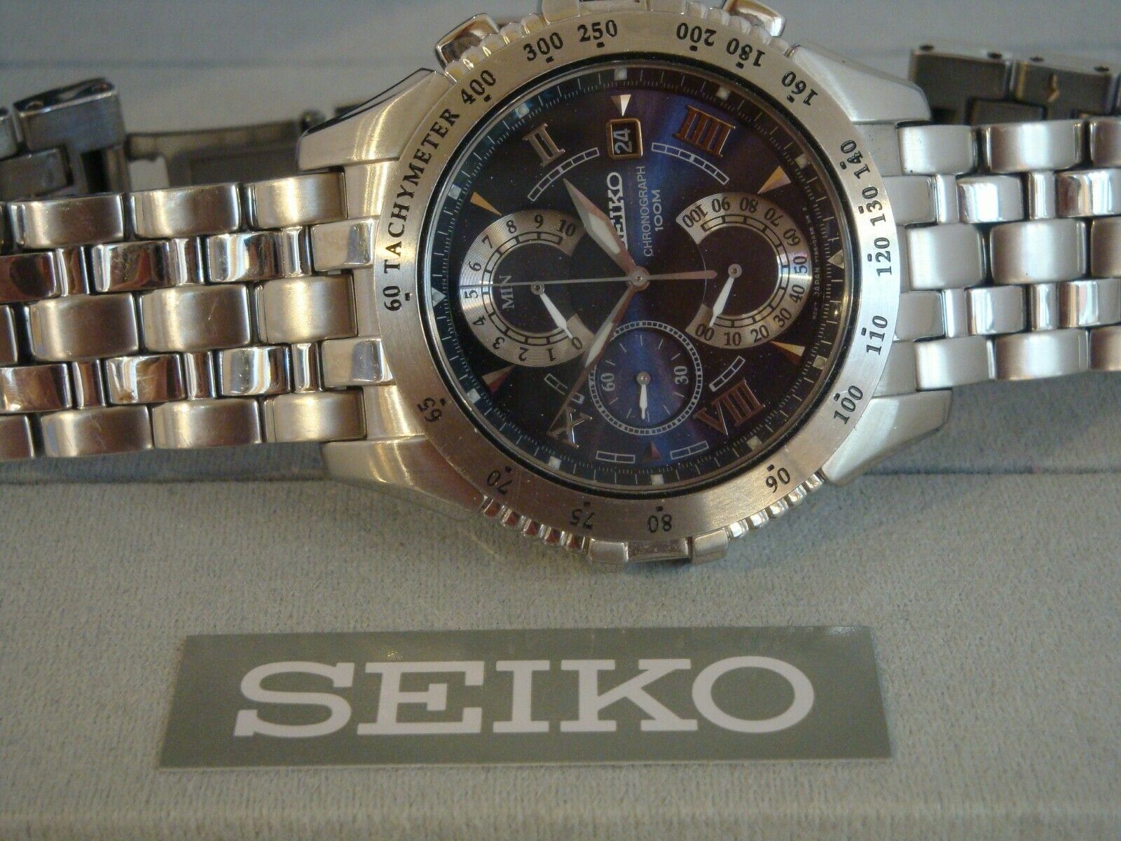 Seiko Le Grand Sport Chronograph. Rare double retrograde model. 7T85-0AB0.  | WatchCharts