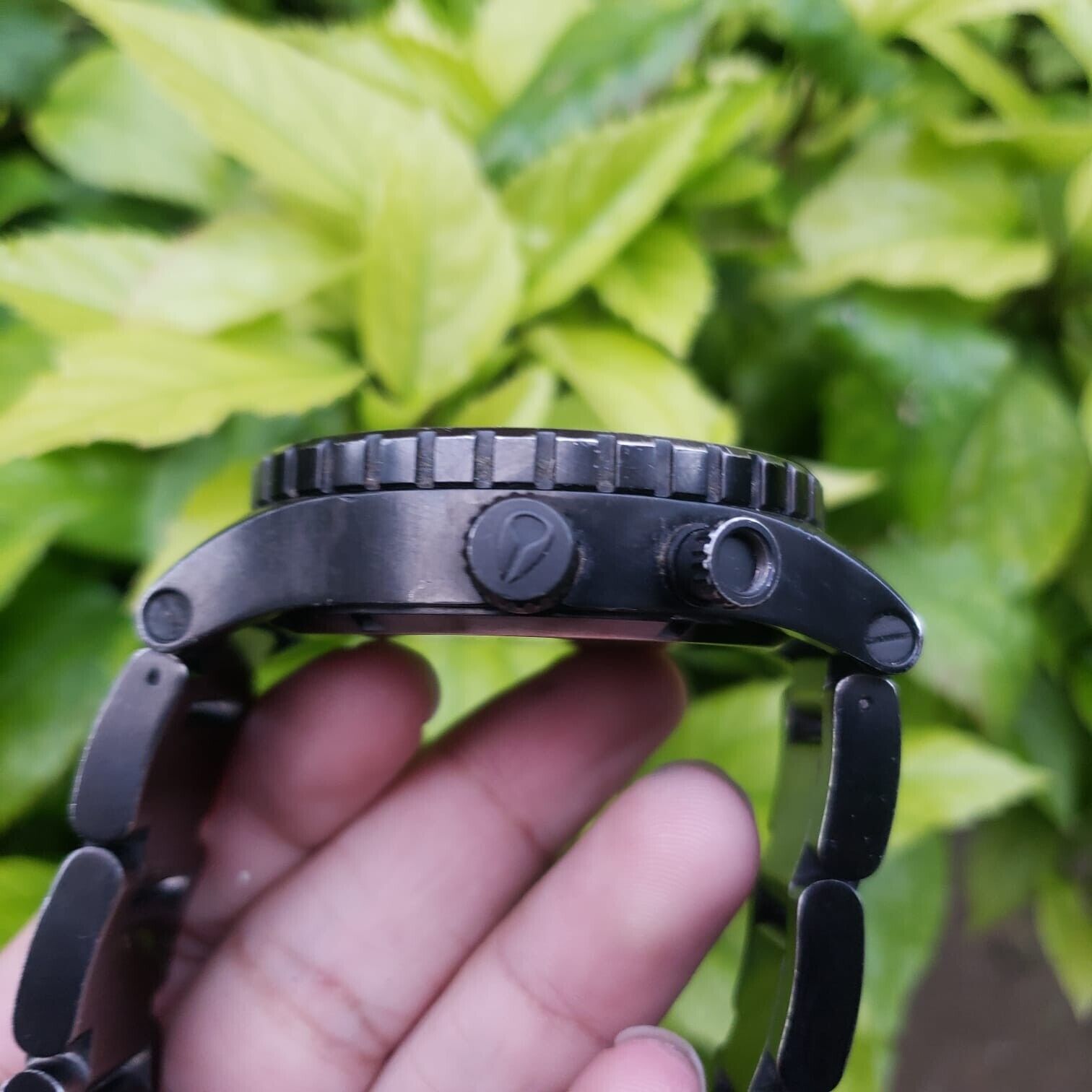 Nixon Simplify The 51-30 Chrono Swiss All Black Stainless