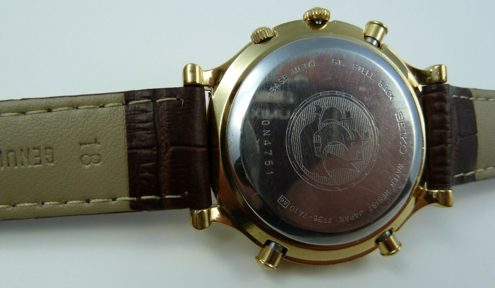 Seiko 7T36- 7A10, Chronograph, Age of Discovery, Mondphasenanzeige