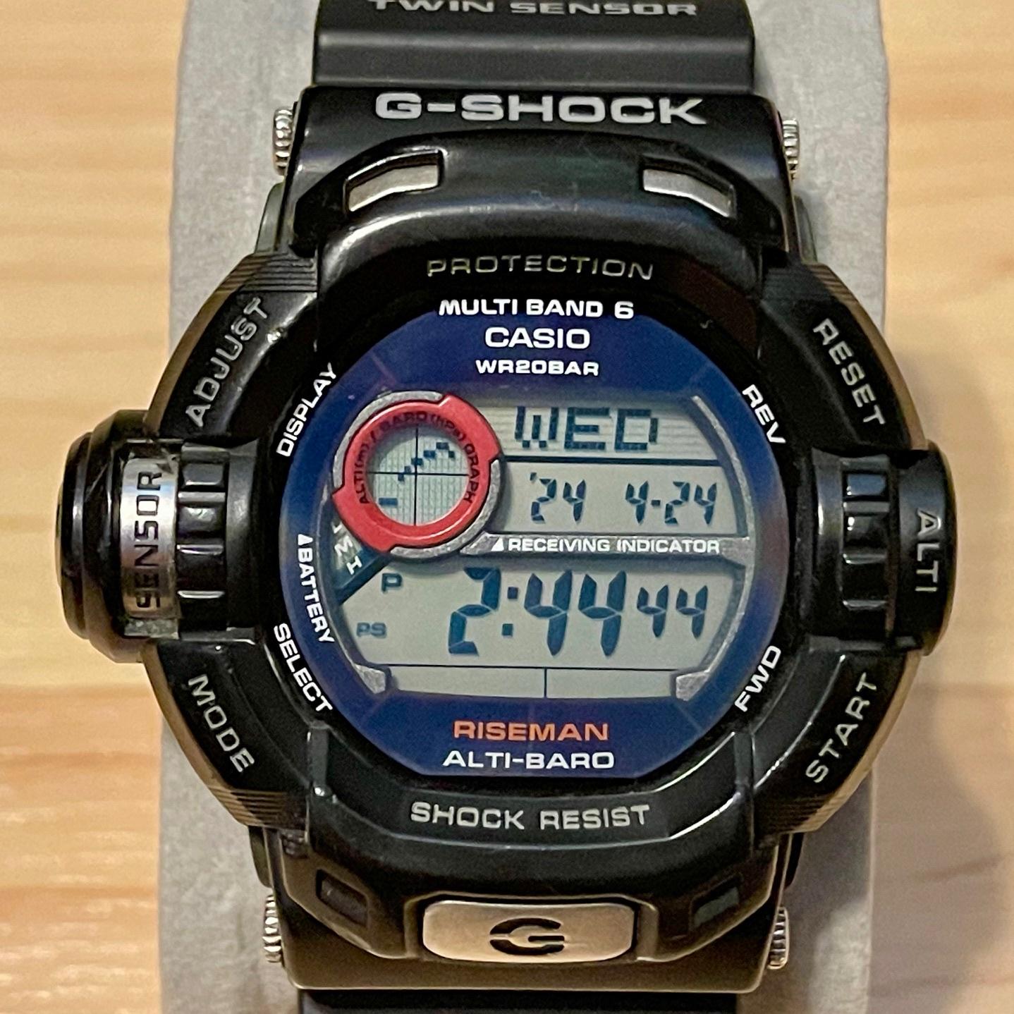 WTS] Casio G-Shock GW-9200J-1 Riseman Tough Solar Atomic Multiband