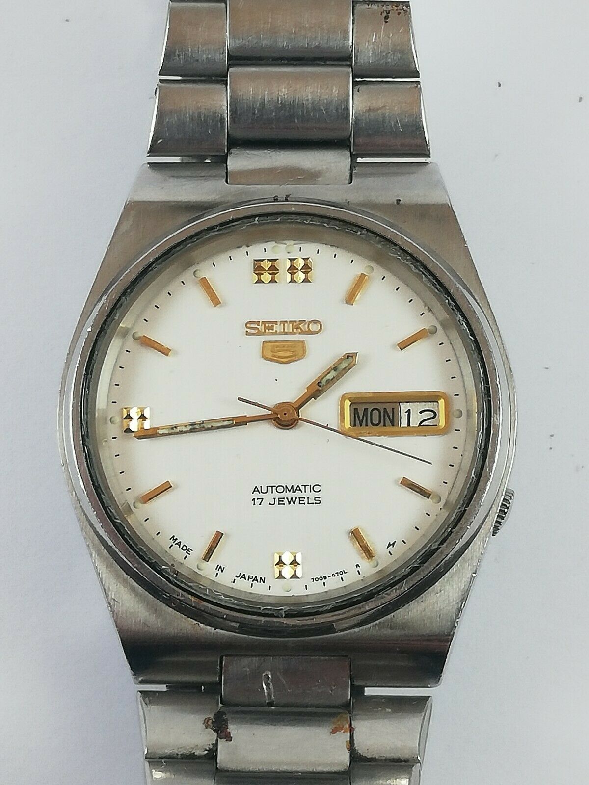 SEIKO 5 7009-3131 Automatic Jewels Japan Watch Working Condition | WatchCharts