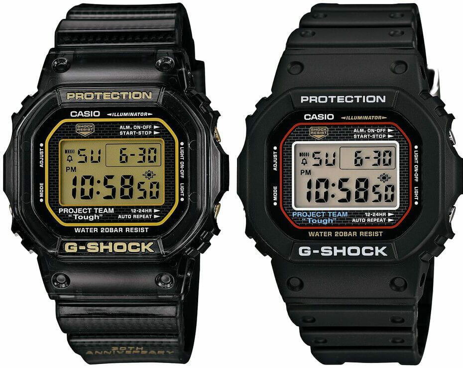 RARE CASIO G-SHOCK 30 ANNIVERSARY GSET-30-1JR DW-5030D-1 DW-5030-1