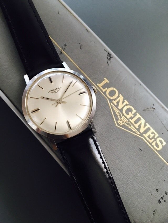 Longines Calatrava Watch Oversized Mechanical Cal 284 Stainless