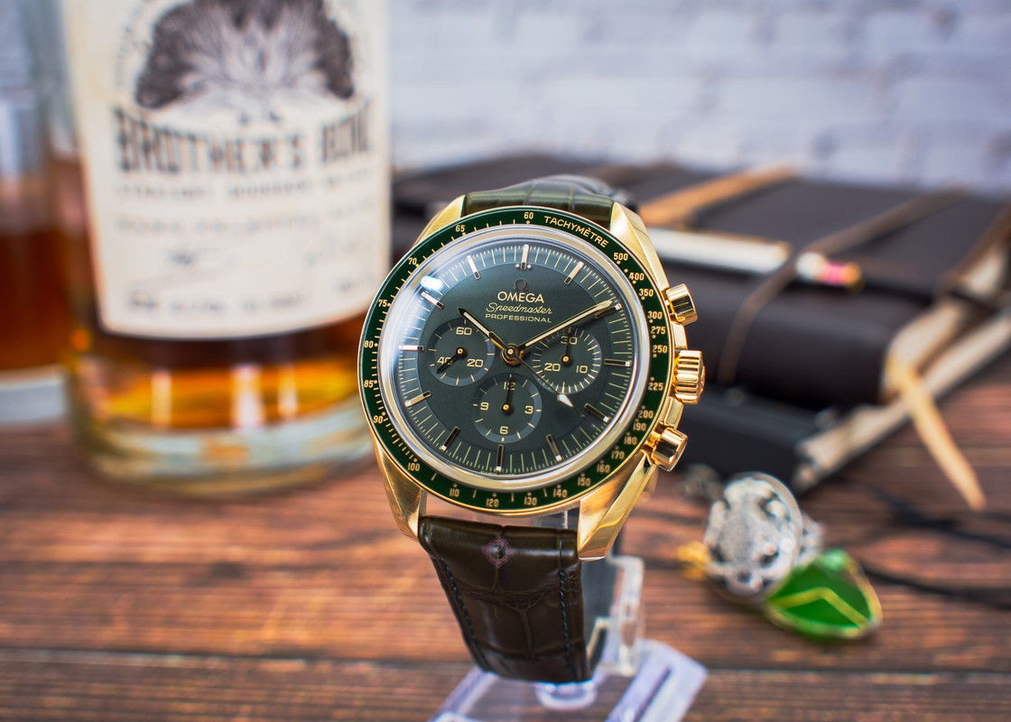 Omega Speedmaster Moonwatch Moonshine Gold