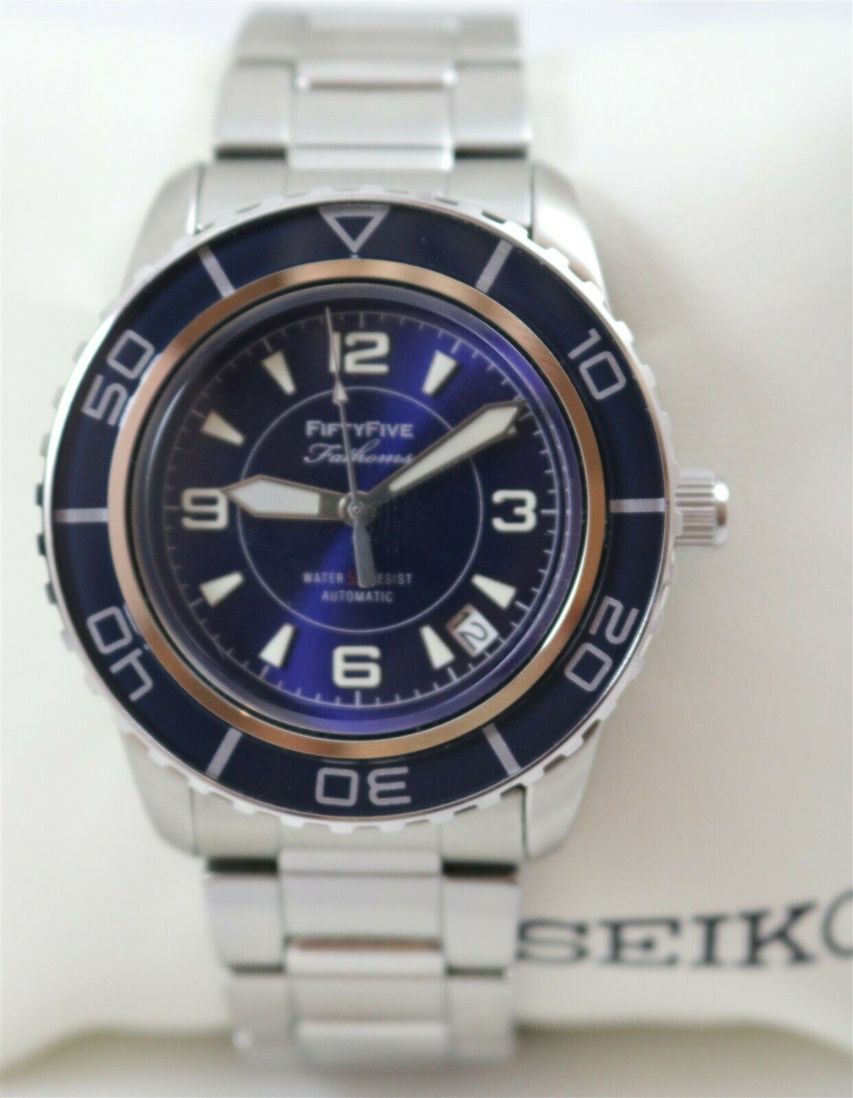 seiko fifty five fathoms blue