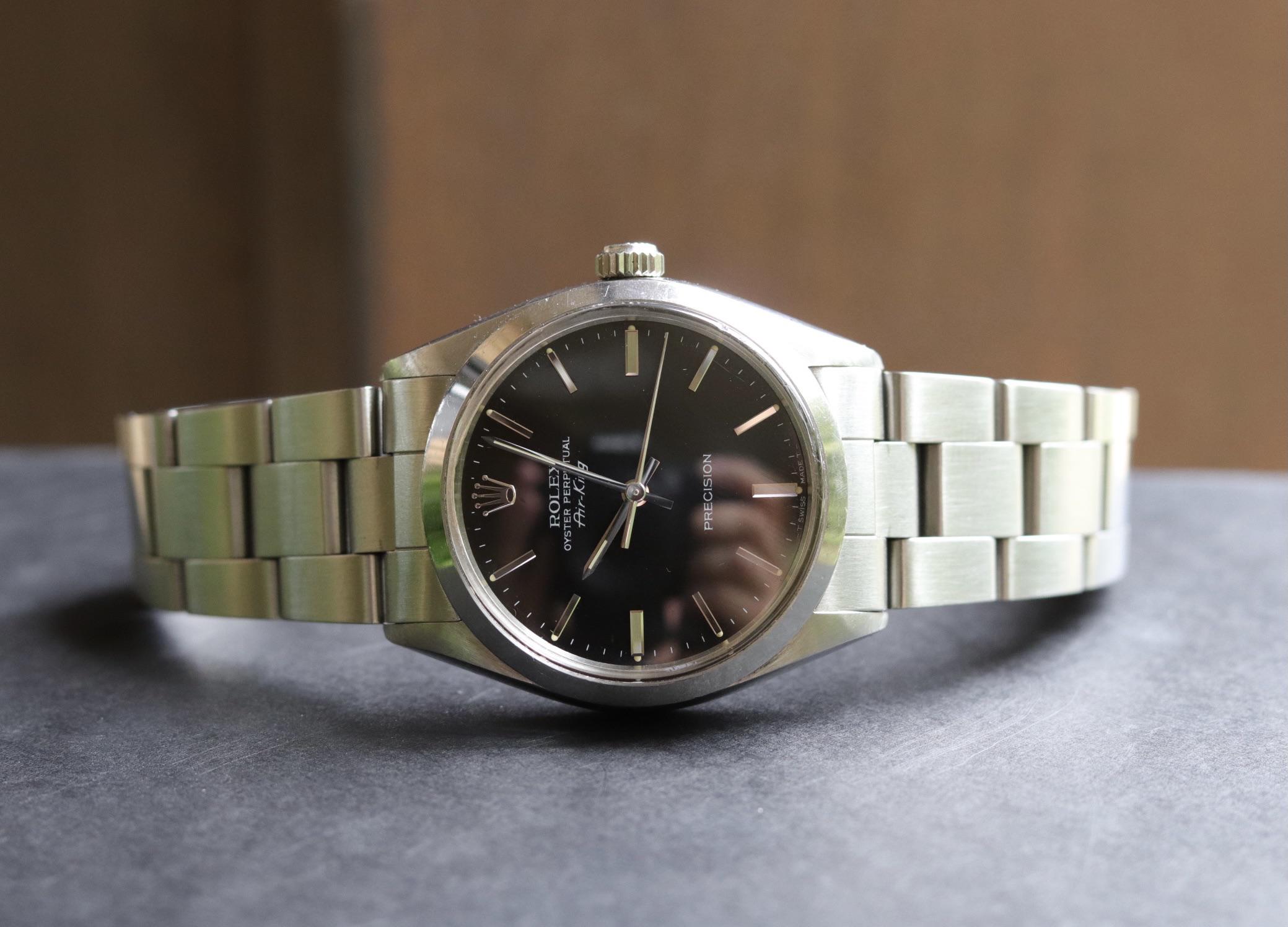 Rolex air clearance king ref 5500