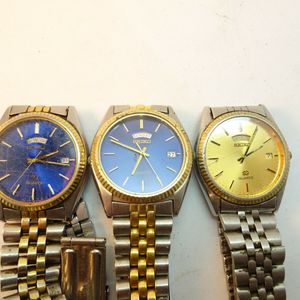 2 VINTAGE SEIKO 5Y23-8A69 PRESIDENT BLUE DIAL AND 7N43 WATCHES 2 RUNNING |  WatchCharts