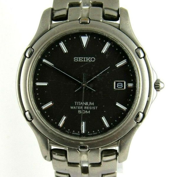 Vintage Seiko Titanium 7N32-0069 Men's Quartz Watch | WatchCharts ...
