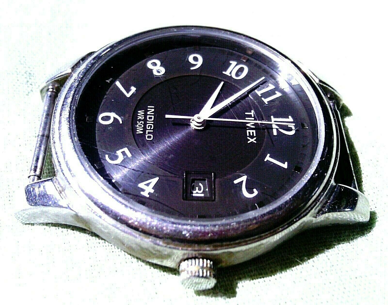 Timex indiglo wr online 50m stainless steel back