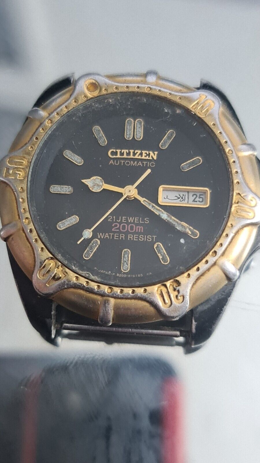 GENTS CITIZEN DIVERS WATCH 4 824547 AUTOMATIC 200M SPARES OR