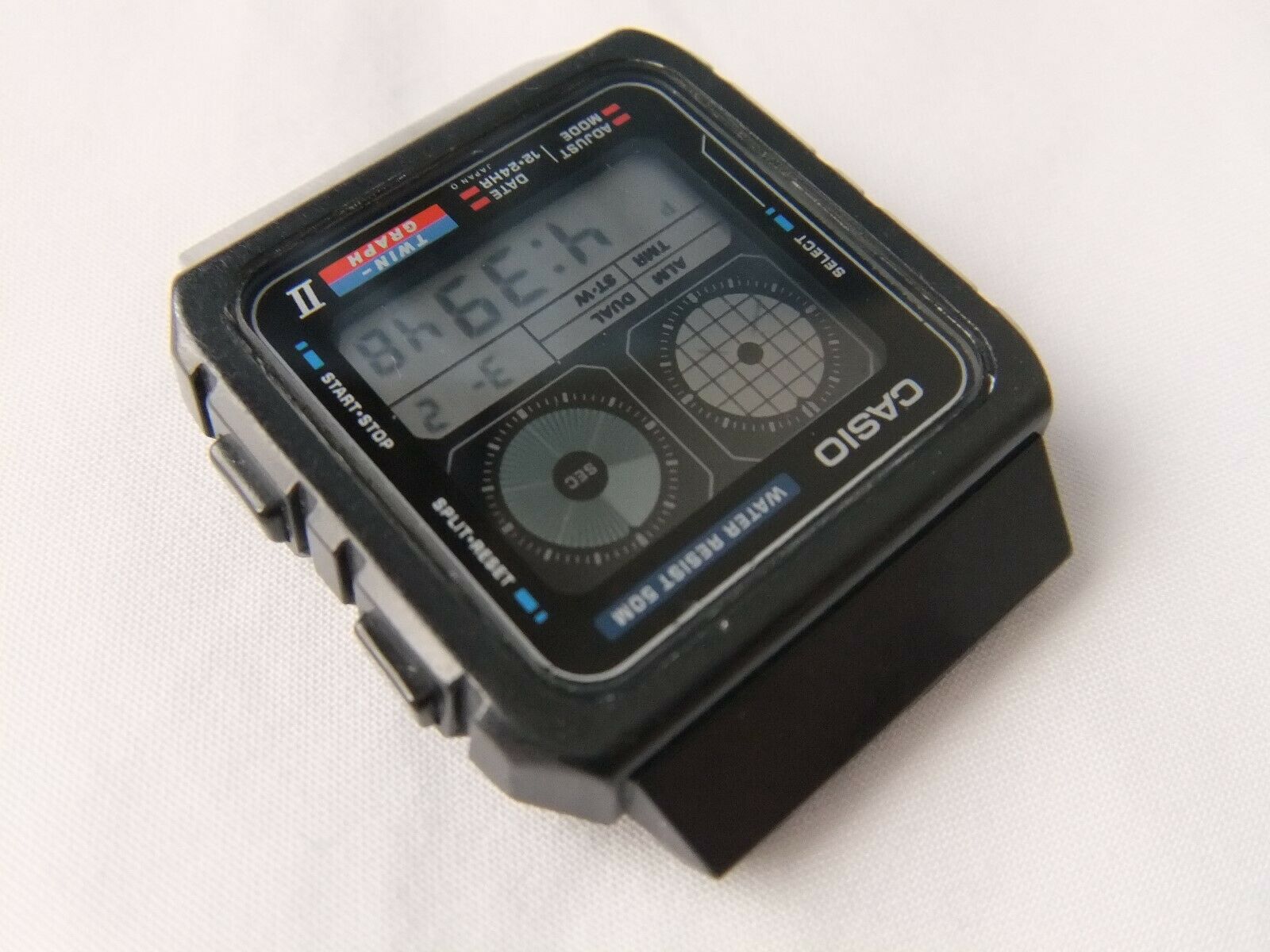 D*a様 CASIO TWIN GRAPH II 809 デジタル腕時計 Casio AE-21W Digital Watch Mens Retro Vintage Module 809 Twin
