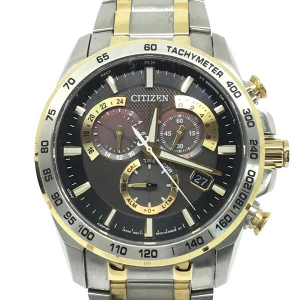 CITIZEN [Citizen] Attesa Eco Drive Chronograph AT3035-54E Men's Watch ...