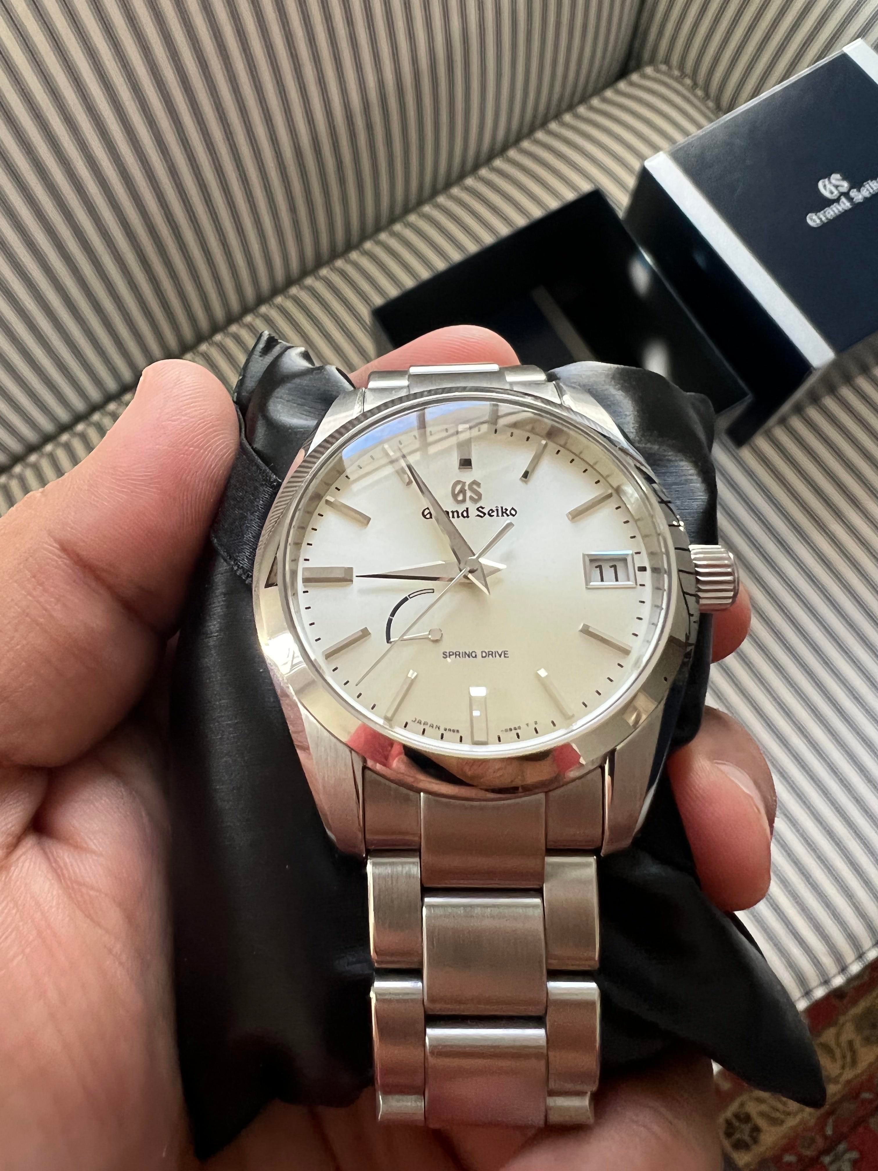 WTS] Grand Seiko SBGA283 - Champagne Spring Drive, Box & Papers |  WatchCharts