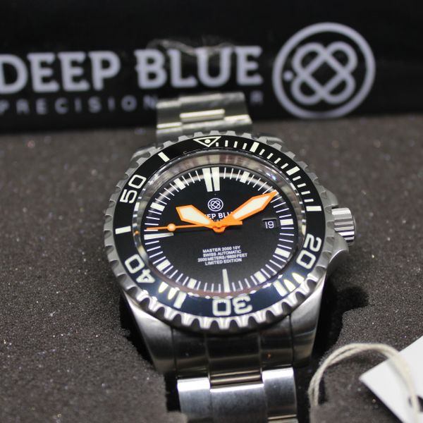 Value Proposition: Deep Blue Master 2000 Diver - 10 Years Limited Edition -  Monochrome Watches