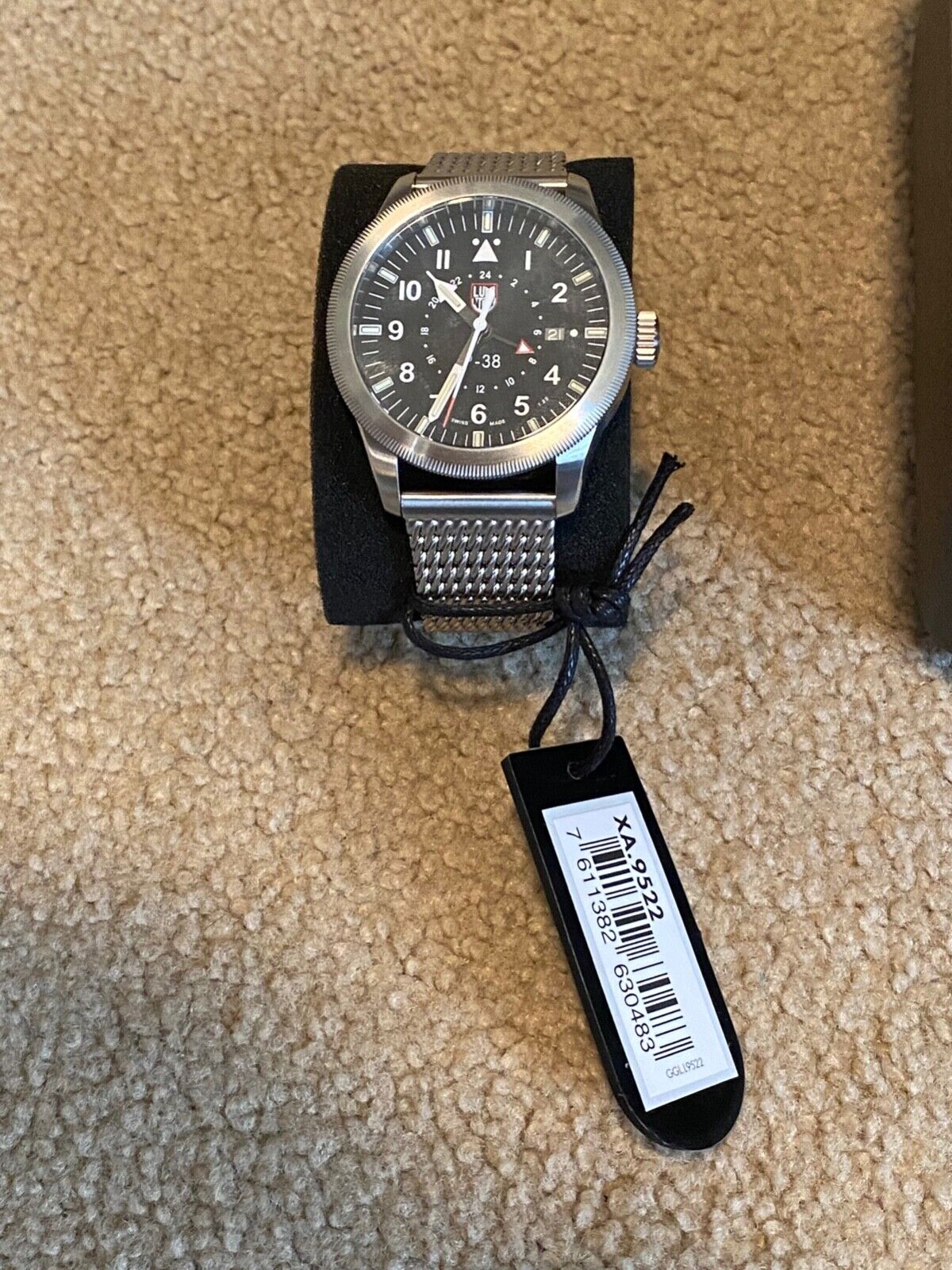 Luminox P-38 Lightning 42mm Pilot Watch XA.9522, Stainless Luminox P-38 Lightning 42mm Pilot Watch XA.9522, Stainless