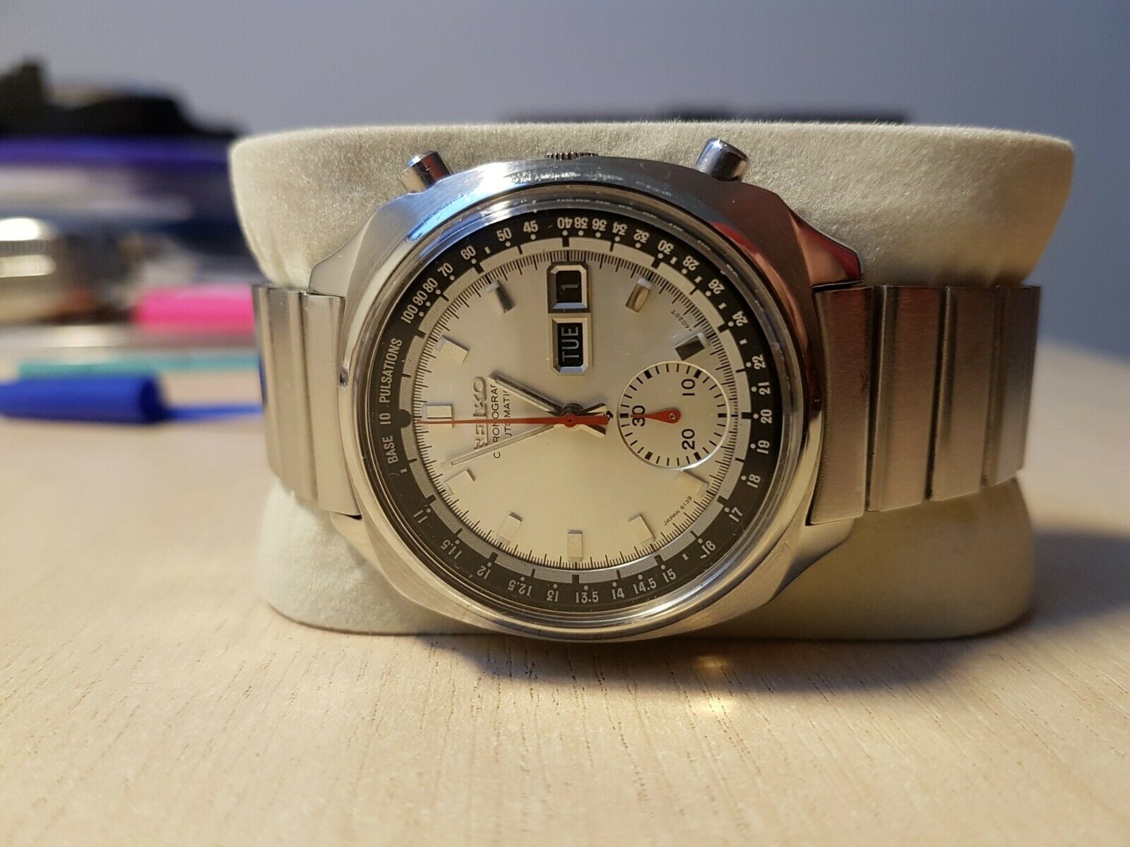 Vintage Seiko 6139-6022 (Pulsation) Automatic Chronograph Watch |  WatchCharts