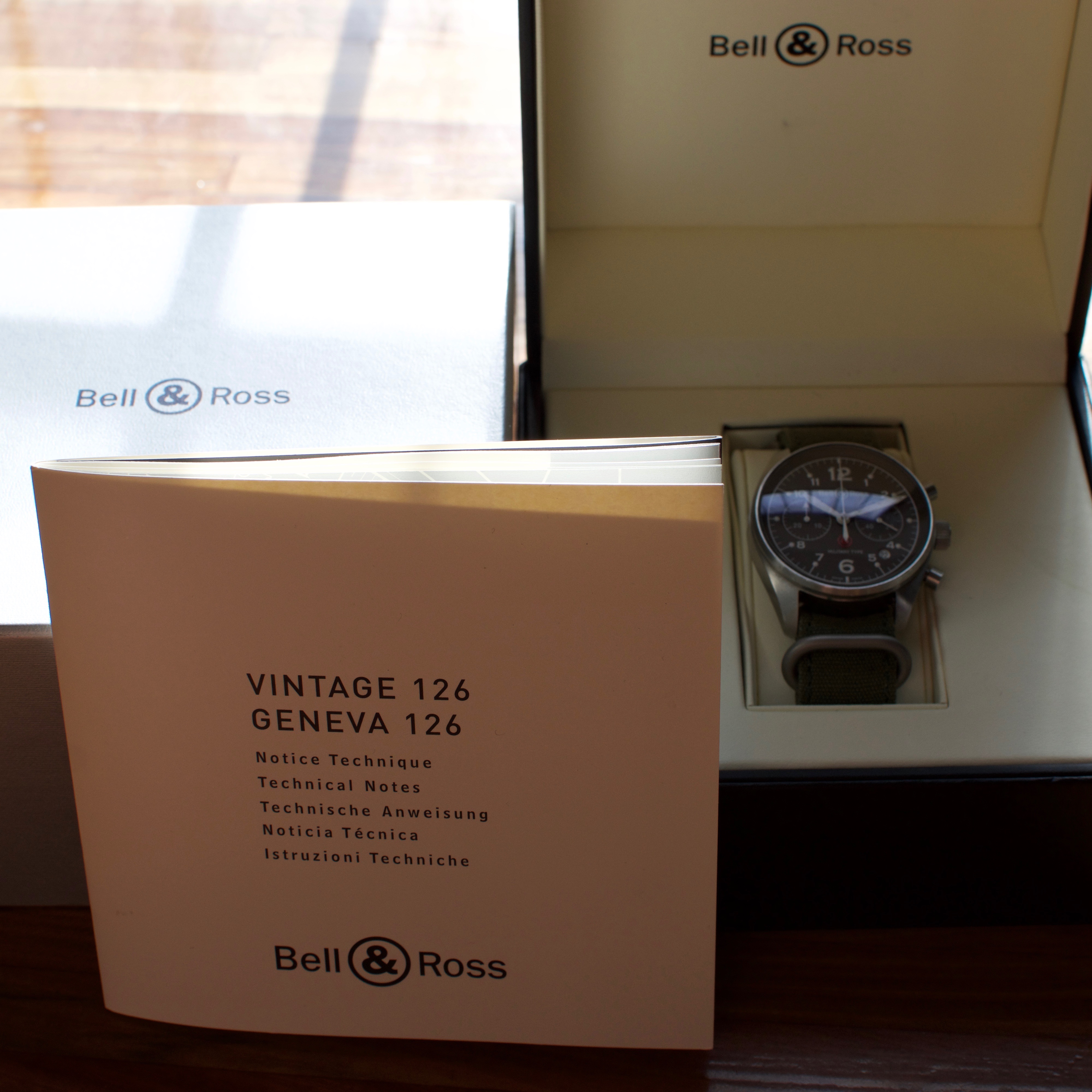 FS Bell Ross Vintage 126 Military Type LTD 999 WatchCharts