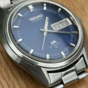 SEIKO LORD MATIC LM 5606-7191. AUTOMATIC. 1972. VINTAGE. BLUE DIAL. VGC |  WatchCharts