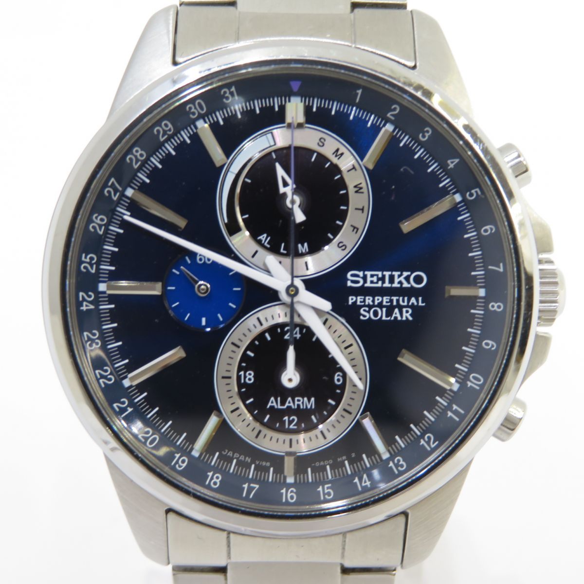 SEIKO SEIKO V172-0AP0 Chronograph Solar Watch * Used | WatchCharts