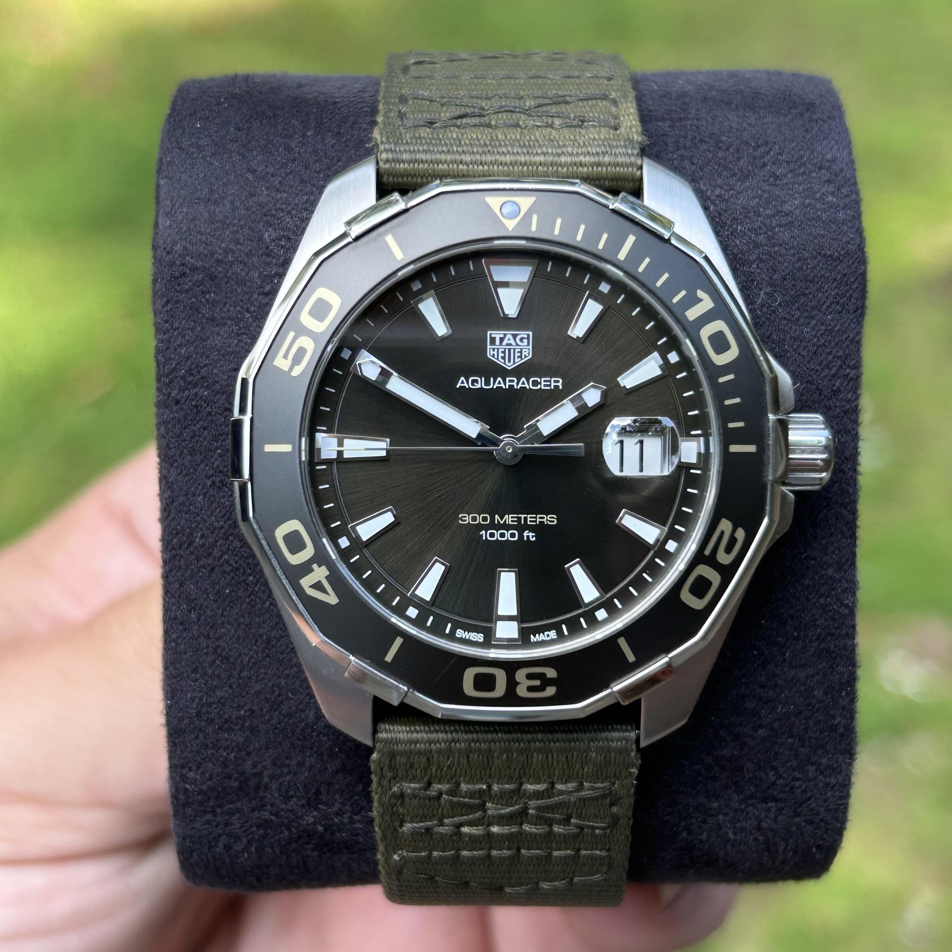 WTS Tag Heuer WAY101E Aquaracer Box Papers WatchCharts