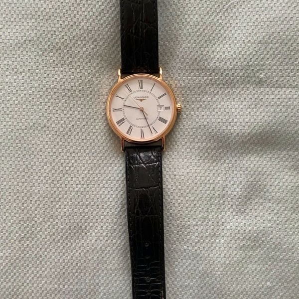 Longines Presence 38.5mm Automatic Stainless Steel Watch for Men - L4.921.4.12.6
