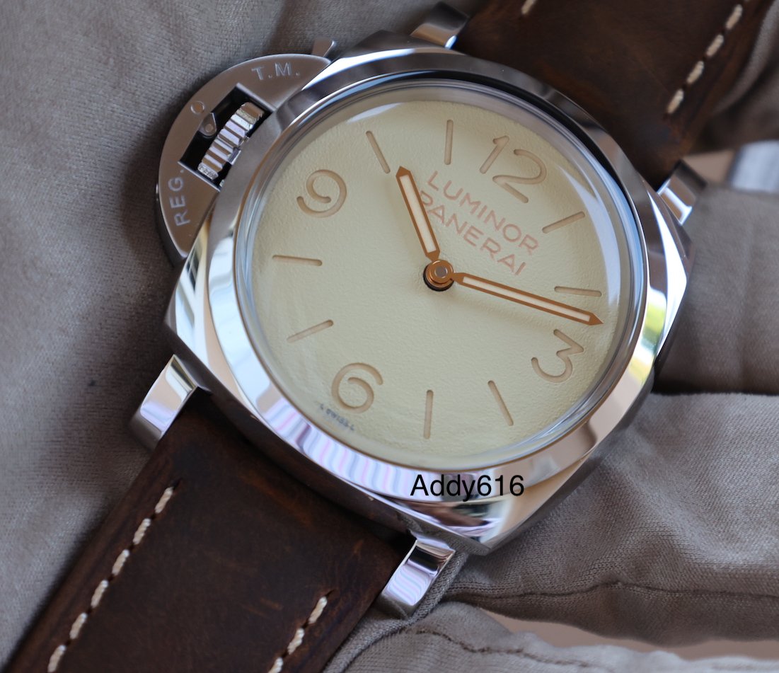 FS PANERAI PAM 1075 LUMINOR DESTRO CREAM DIAL 47MM PAM01705 41 OFF