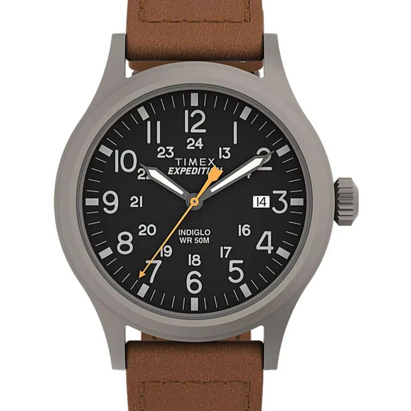 19mm Brown/Black Pebbled Water Resistant Genuine Leather Fits