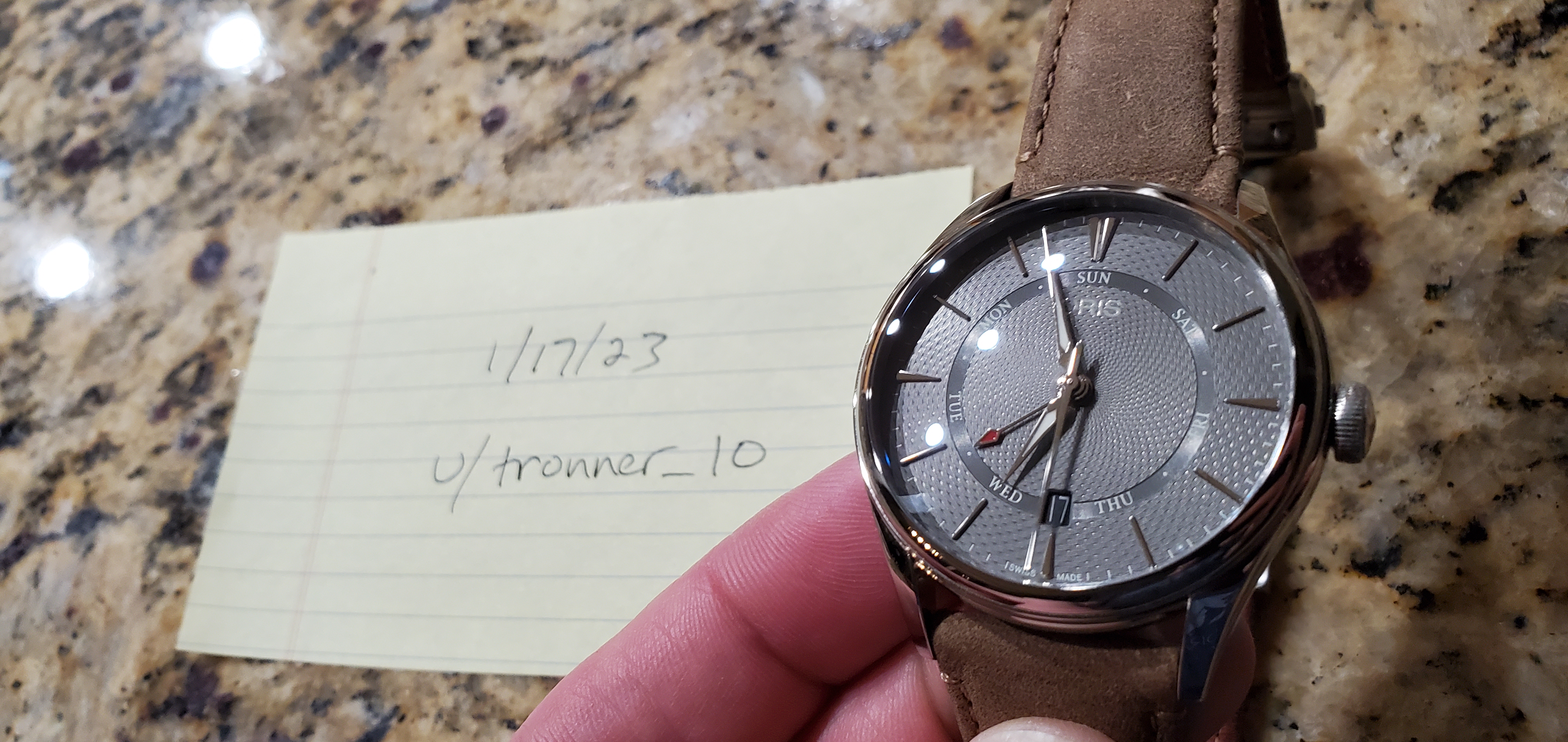 WTS Oris Artelier Pointer Day Date WatchCharts Marketplace