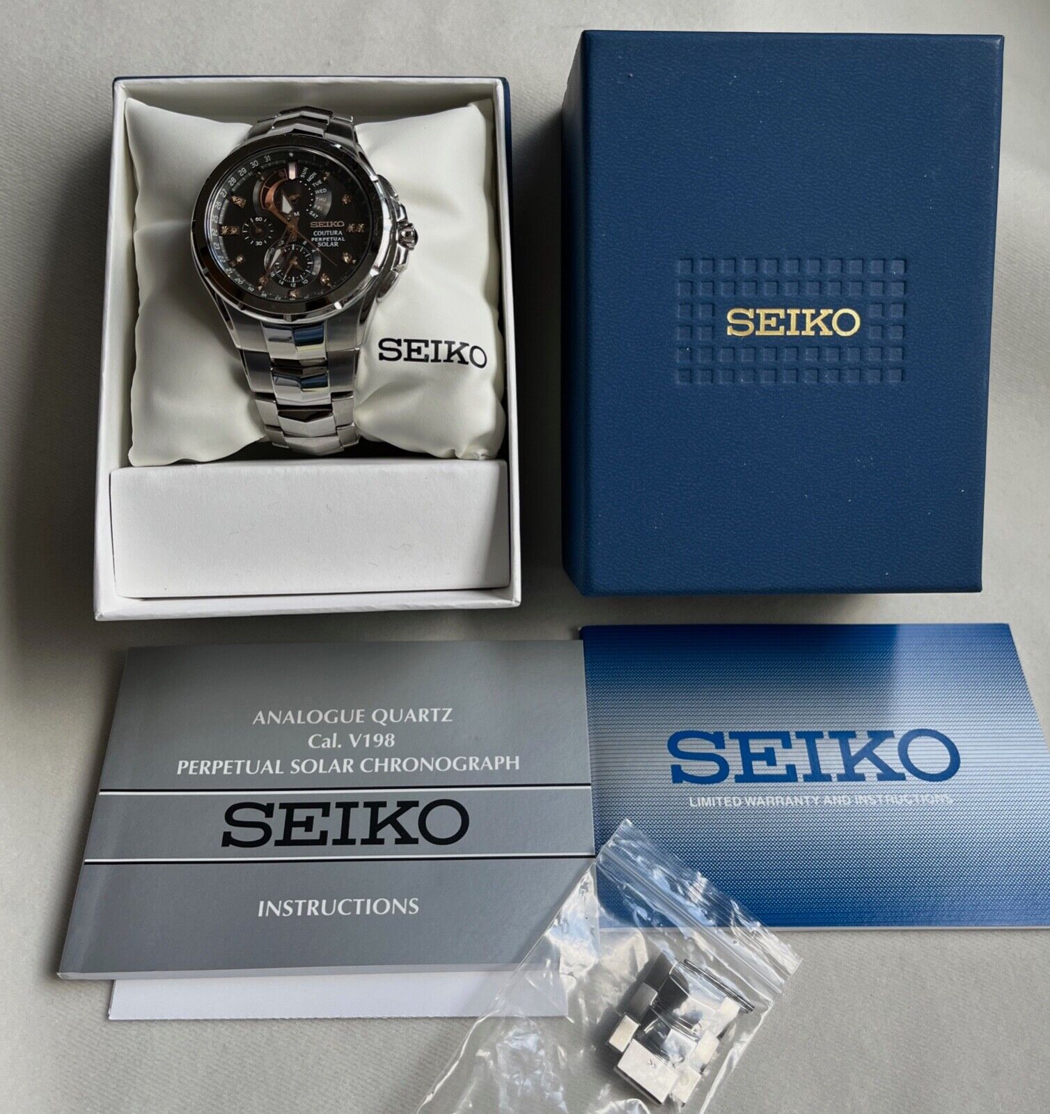 Seiko best sale v198 manual