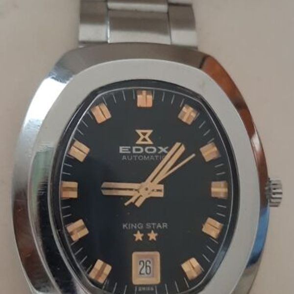 Edox King Star Automatic Mens Watch | WatchCharts Marketplace