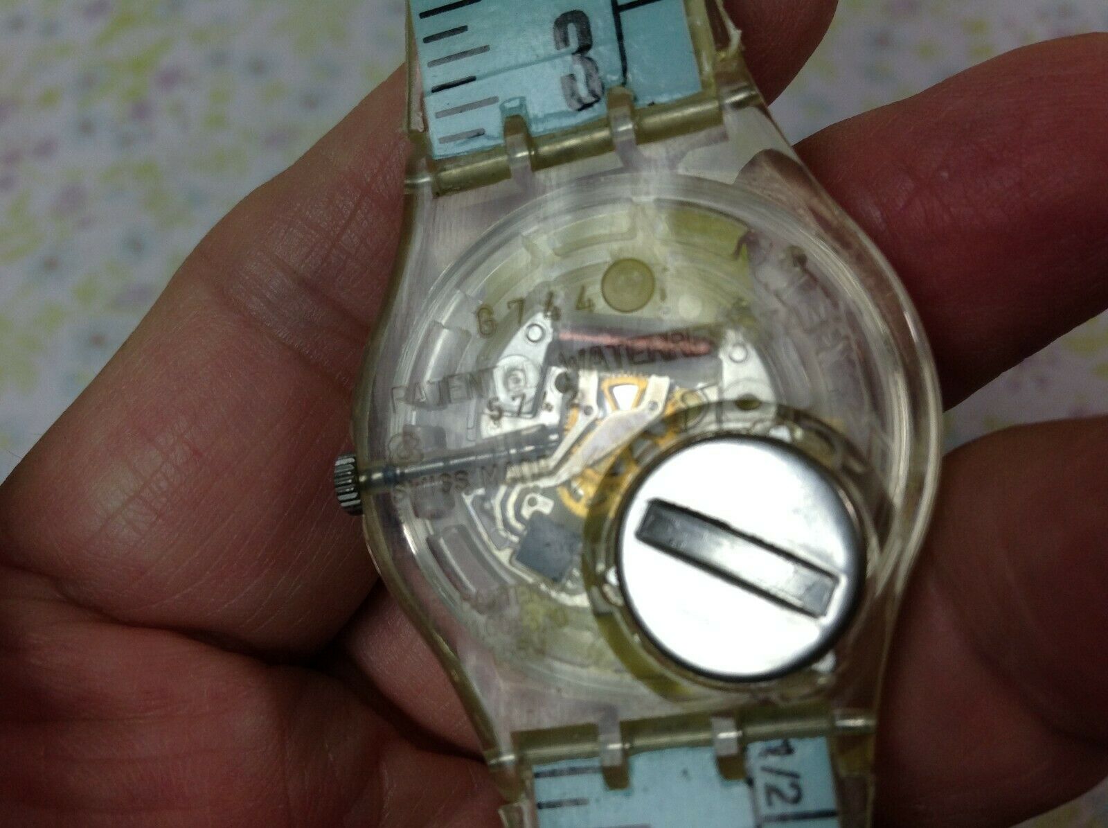 Vintage GK263 METRICA TIME MEASUREMENT SWATCH WATCH AG 1997 8744