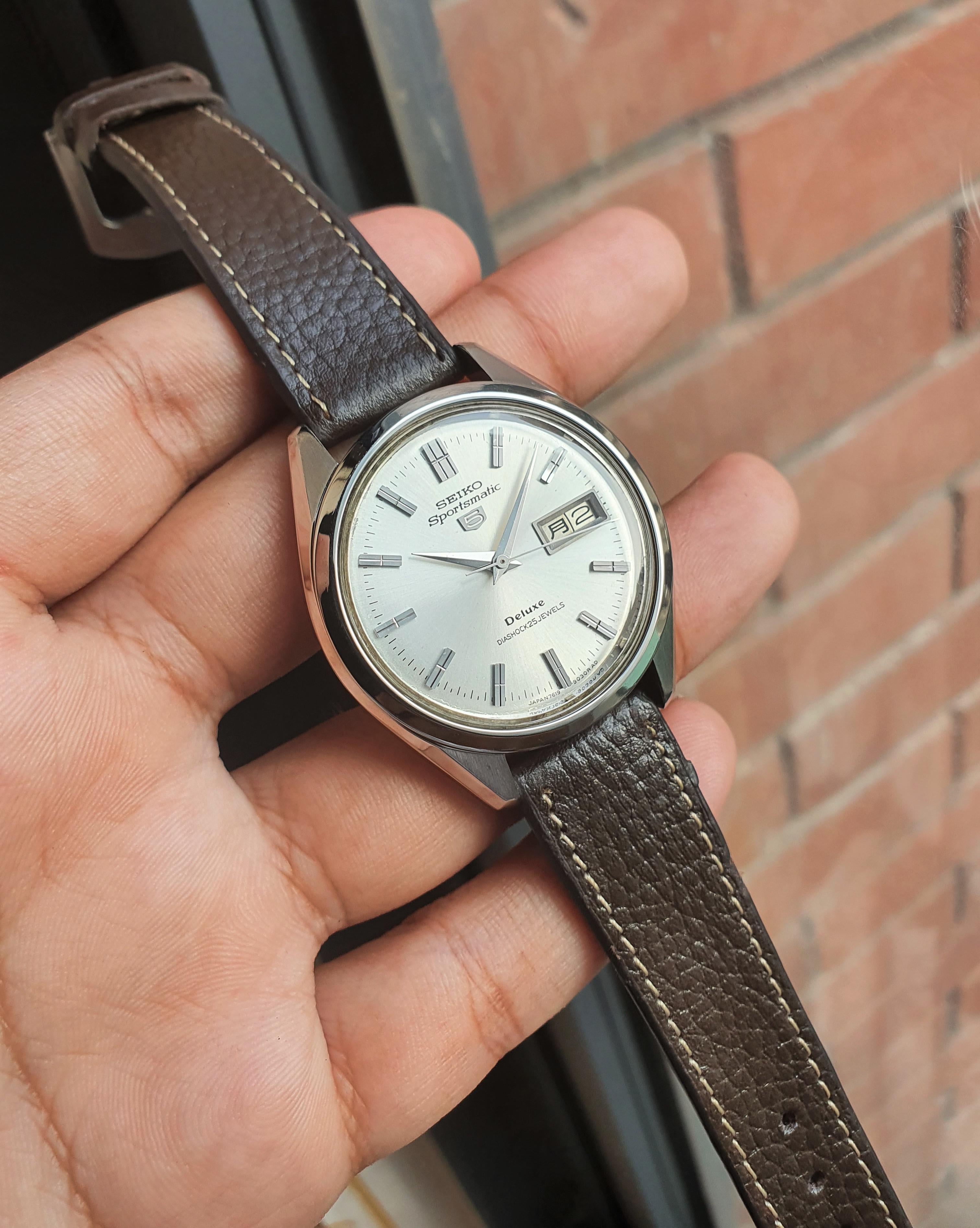 [WTS] Seiko Sportsmatic Deluxe 1966 Jumbo SERVICED Rare