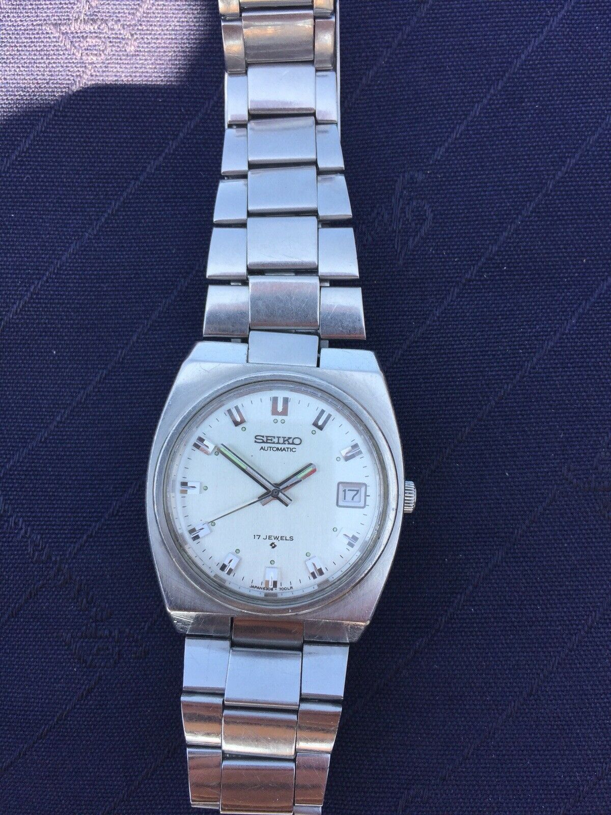 Montre seiko discount automatic 17 jewels