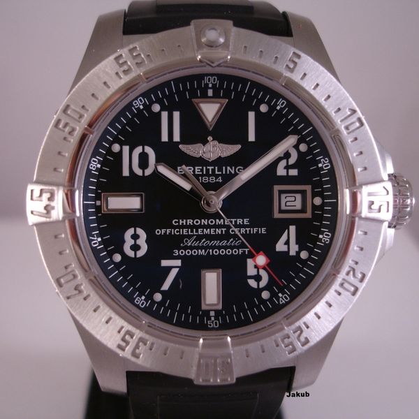 SOLD Breitling Avenger Seawolf 3000m Ref. A17330 | WatchCharts Marketplace