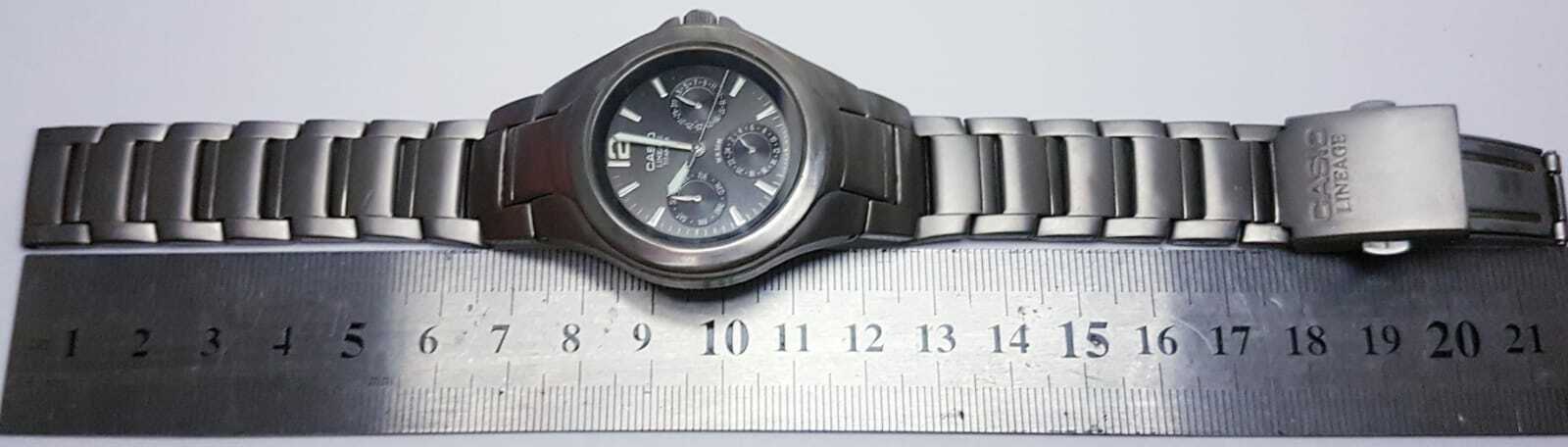 casio lineage titanium lin 300