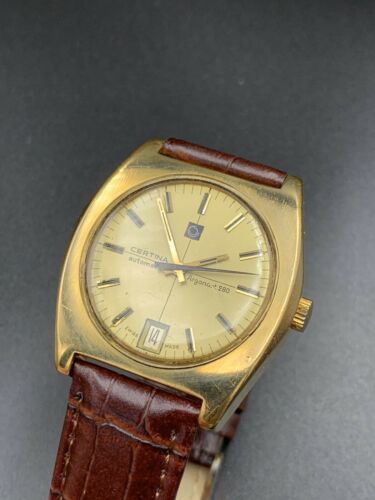 Vintage Certina Argonaut 280 Automatic 28 Jewels - Gold filled G