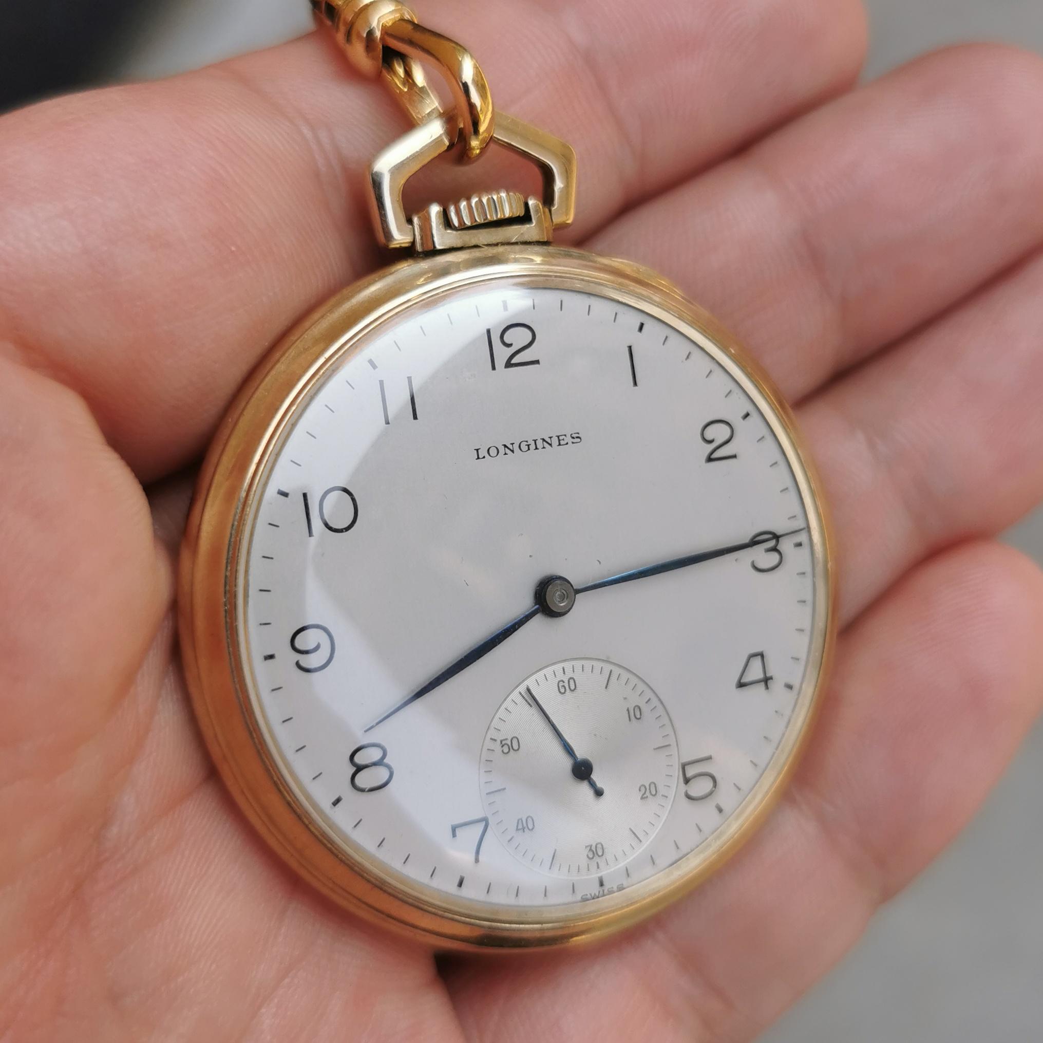 WTS Longines 17L pocket watch from 1945 WatchCharts