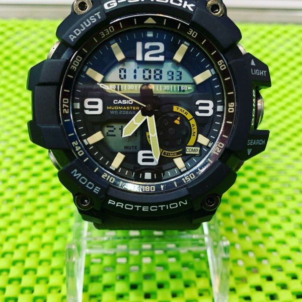 Casio G-Shock Mud resist -Twin sensor Master Army Watch,Green Water ...