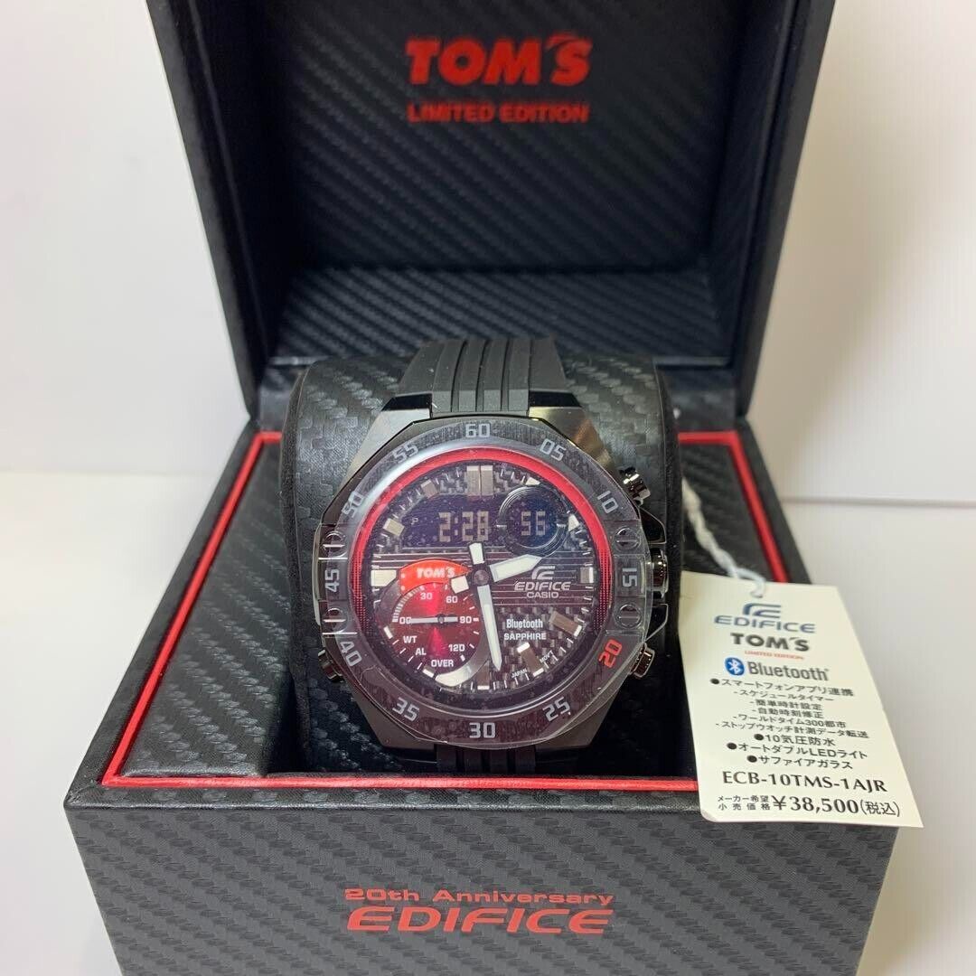 CASIO EDIFICE ECB-10TMS-1AJR TOM'S Racing Limited Edition Watch w
