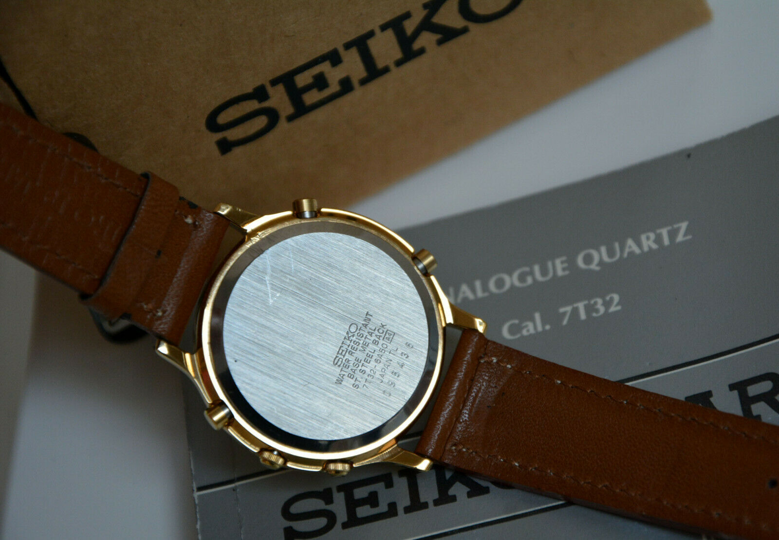 RARE Seiko 7T32-6A50 Chronograph alarm watch vintage | WatchCharts