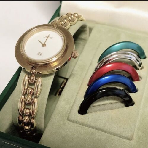 Gucci watch changeable online colors