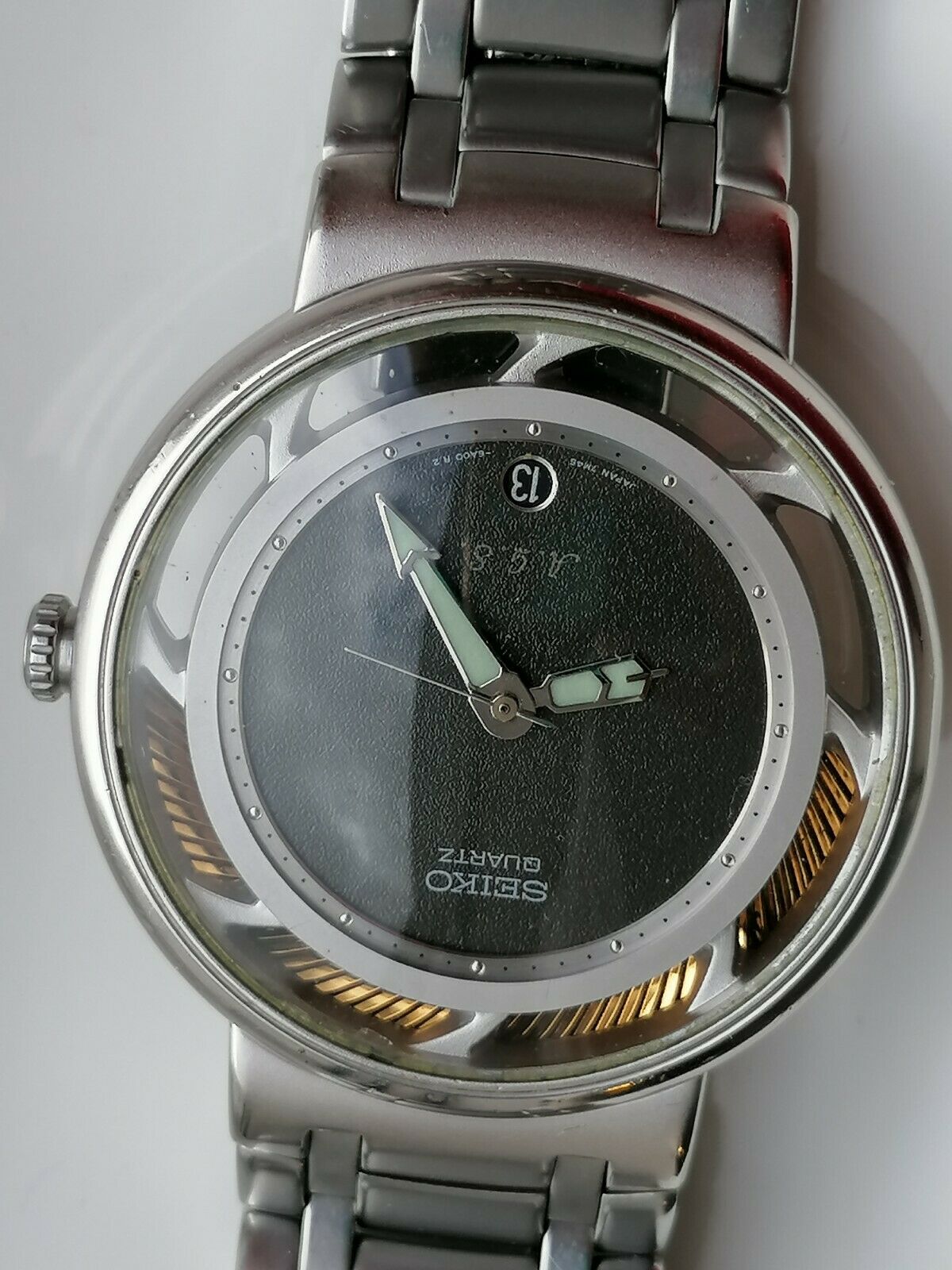 M*i様 SEIKO A.G.S.腕時計　7M45-6A10 Vintage Seiko AGS - Spirit Titanium - Auto Quartz – 5M22