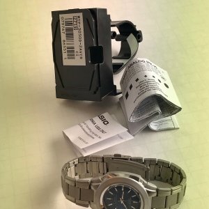 casio men's mtp3050d-2av classic 10-year battery stainless steel dress watch Casio Men's Classic 10 Year Battery Stainless Steel Dress Watch